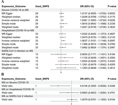 Multiple sclerosis and COVID-19: a bidirectional Mendelian randomization study